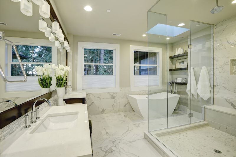 Luxurious Shower with Rainfall Head